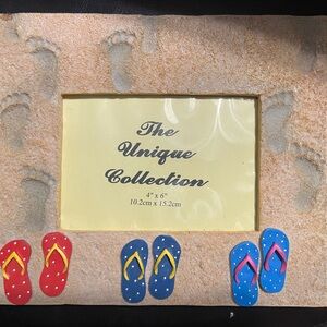 Beach Sandal Photo Frame